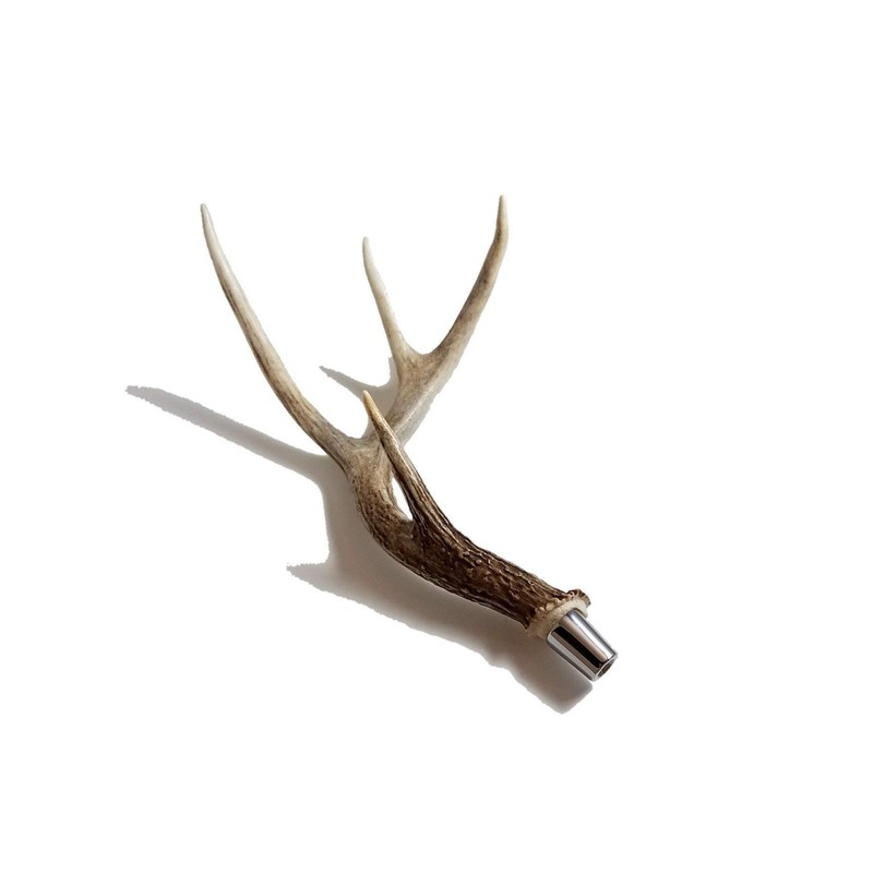 Real Whitetail Deer Antler Beer Tap Handle for Kegerators Keezers