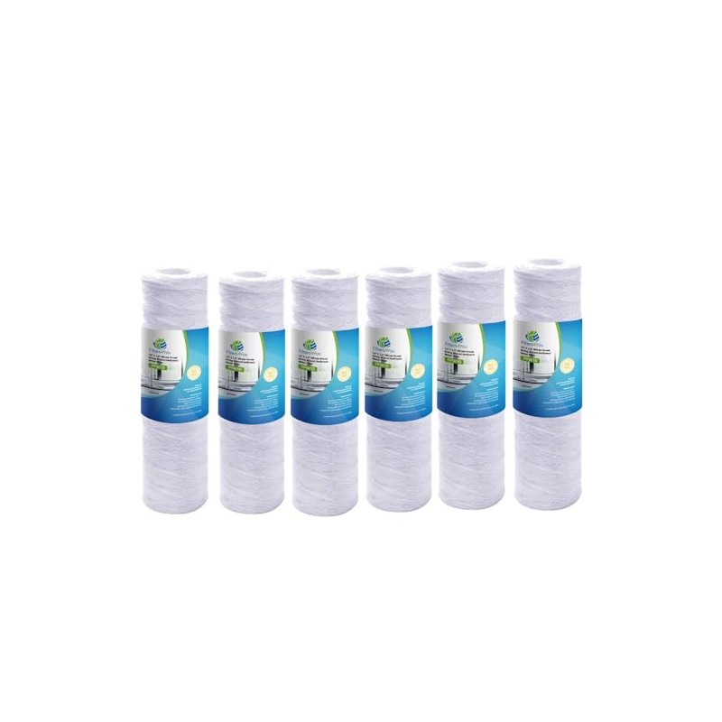Compatible for Instapure R-20 Water Filter Cartridge Replacements 6 Pack