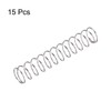 sourcing map Pack of 15 Compression Spring 304 Stainless Steel