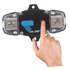 Ciieeo Amp Manual Reset Circuit Breaker for Car Boat Reliable Circuit Protection for Systems Easy Install Overload Safety Switch for Vehicle Audio LED