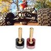Heatsink Bullet Plug Grip Aluminium Alloy and Copper Banana Plug
