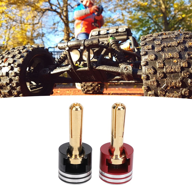 Heatsink Bullet Plug Grip Aluminium Alloy and Copper Banana Plug