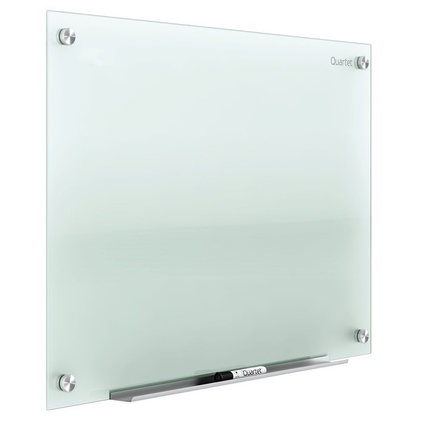 Quartet Glass Whiteboard, Dry Erase White Board, 3' x 2',