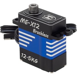 MEUS Racing Coreless High Torque RC Micro Servo with Mount and Servo Horn for TRX4M 1/18 RC Crawler Upgrades Parts (12KG)