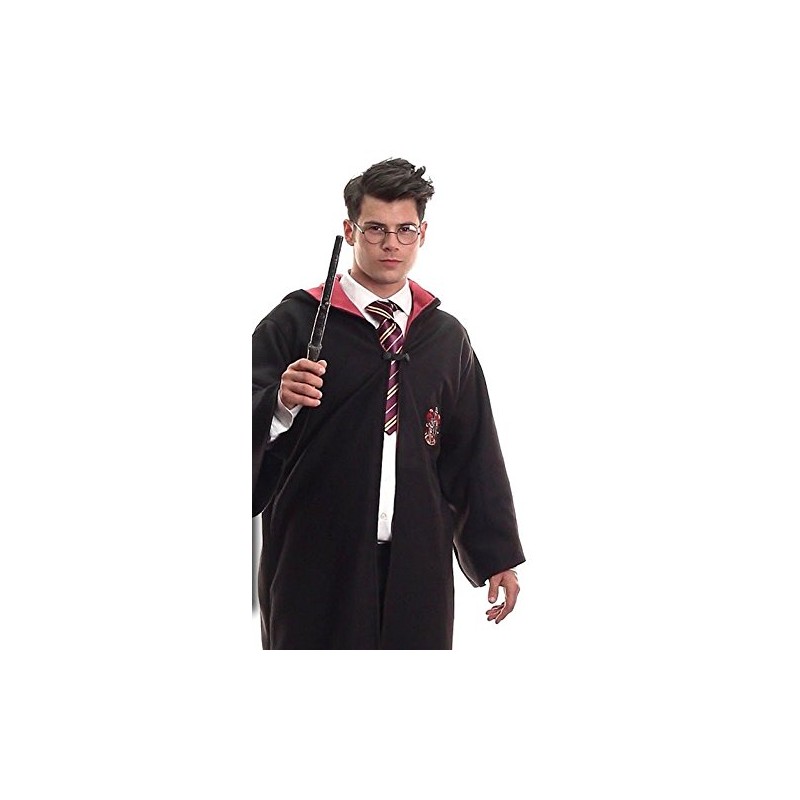 MIMIKRY Wizard Robe with Crest and Tie for Adults Cape