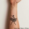 'Ballet Dancer' Temporary Tattoo - Water Resistant, Skin-Safe, Non-Toxic Transfer