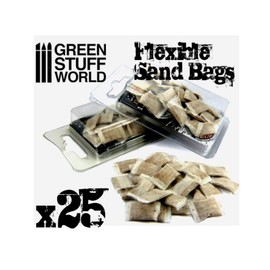 Green Stuff World 25 x Flexible Sandbags