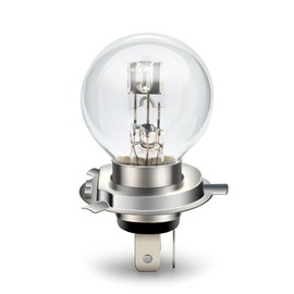 SOFOC-H4/HB2 9003 P43T Motorcycle/Car Headlights G40 Bulb High/Low Beam Design 12V 45/40W Warm White Super Bright 1Pcs