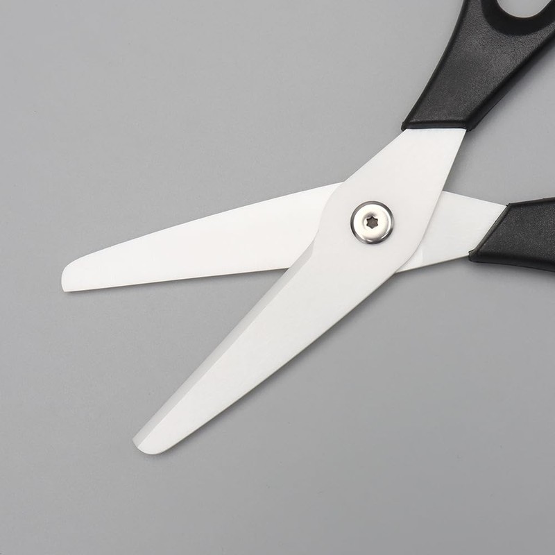 Ceramic Kitchen Scissors 8" Ceramic Blade Scissors White Sharp Blade