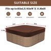 Waterproof Hot Tub Cover Protector 85 x 85Inch Square Spa