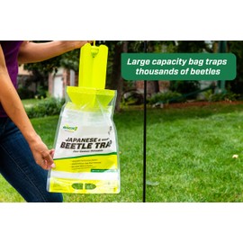 RESCUE! Japanese Beetle Trap – Reusable Bag - 6 Traps