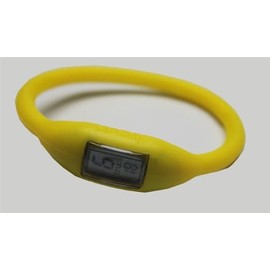 Encore Select TRU - Sports Wrist Band with Comfortable Strap | Perfect for Outdoor Activities | Large (Yellow)