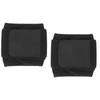 2Pcs Wrist Wraps Black Adjustable Breathable Elastic Skin Friendly Soft