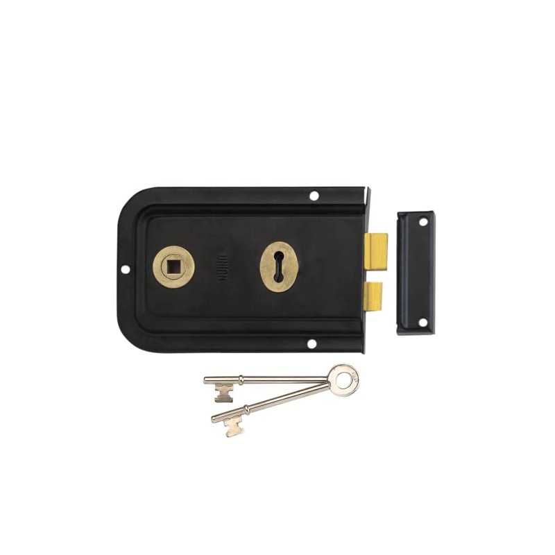 UNION 1445 3 Lever Double Handed Rimlock