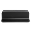 Aluminum Alloy Laptop Stand Vertical Adjustable Notebook Computer Storage HolderBlack