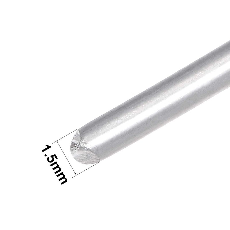 sourcing map Resistance 1.5 mm 15AWG Heating Resistance Wire Nichrome