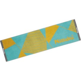 Nittaku NL-9290 Table Tennis Towel, Polygon Sports Towel, Turquoise