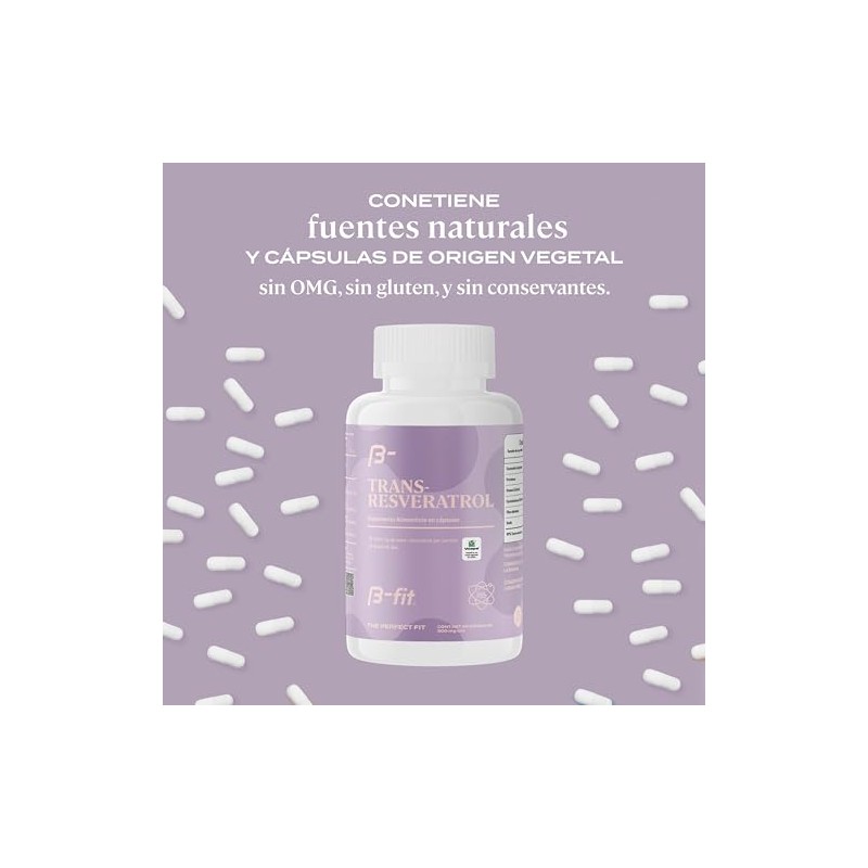 Fit Transresveratrol 1000mg Cápsulas Vcaps