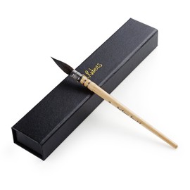 Paul Rubens Professional Watercolor Paint Brush, Size 6 Wash/Mop Round ​Squirrel Hair Paint Brush for Art Painting, Fine Detailing, Watercolor, Acrylic, Gouache, Oil