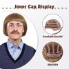 FantaLook Short Straight 60 70s Bowl Cut Funny Wig with