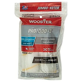 2 Set of 2 Pack - Wooster Brush RR302-4 1/2 RR302-4-1/2 Jumbo-Koter Pro/Doo-Z Roller 3/8-Inch Nap, 4-1/2-Inch
