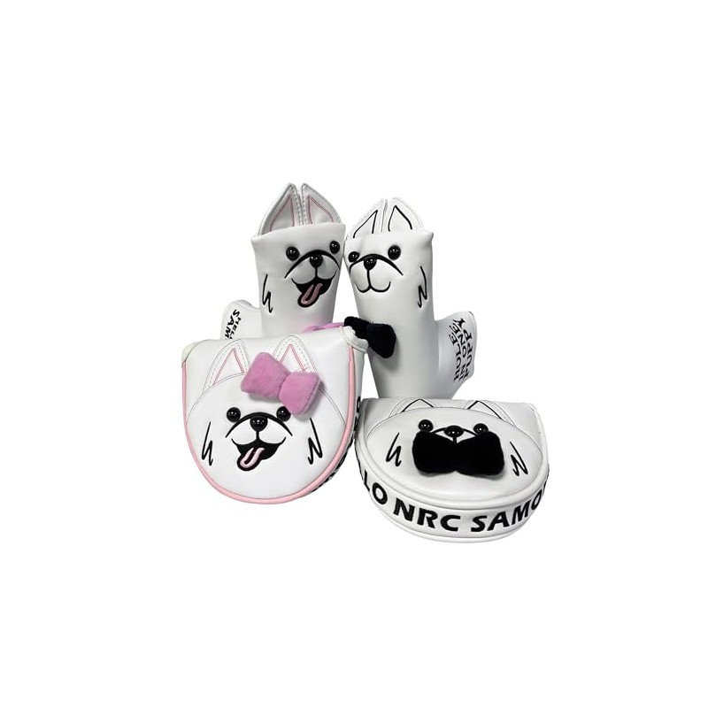 Putter Cover Headcover Odyssey 2 Ball Magnetic Mallet Fit Cameron