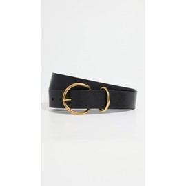 Madewell Women's Connected Keeper Belt, True Black, XS