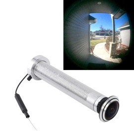 Peep Holes for Door, 5GHz Wireless Door Viewer Peephole, for Tuya APP, 1080P 170 Degree Door Peephole Camera, Support Recording, Built in Storage, Aluminum Alloy (32GB)