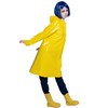 OSIAS Coraline Yellow Rain Coat Cosplay Costume (XL)