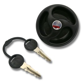 Zadi Tip Pipe Connection A Three Spokes, black