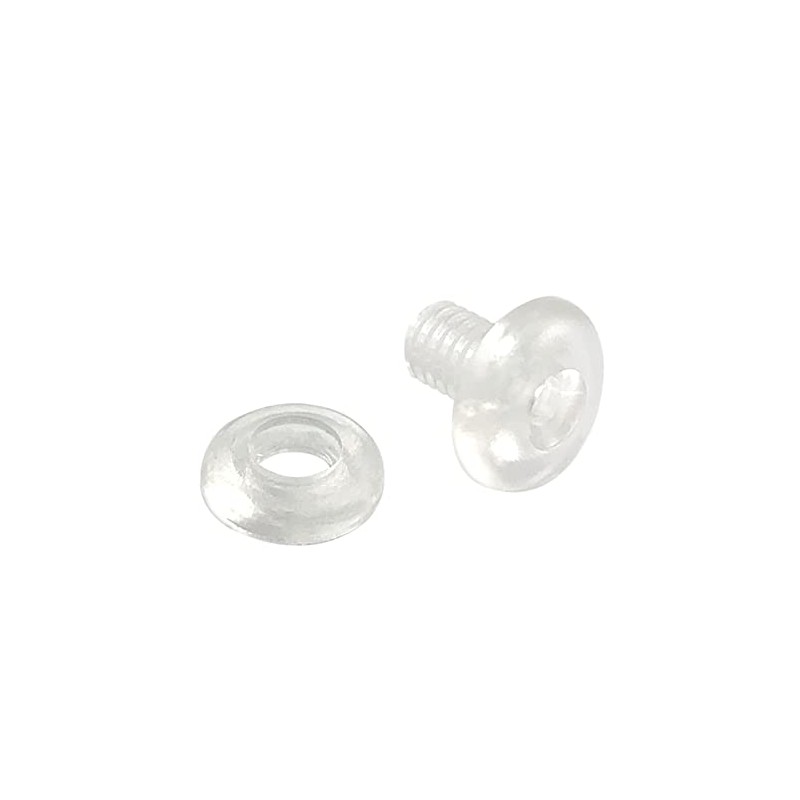 Plastic pressure eyelets, pressure rivets with hole, hole reinforcer, filling