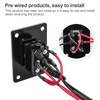 GUETNEU Button Switch Rocker Switch Toggle Switch Self Reset Six