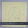 Rasmet 3 Pieces Premium 2.5 mm Synthetic Tattoo Skin Tattoo