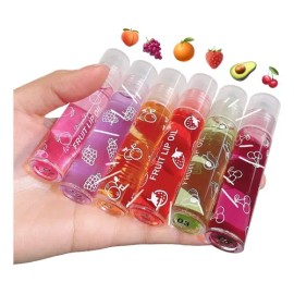 Set De 6 Aceites Para Labios Roll-on, Transparentes E Incolo