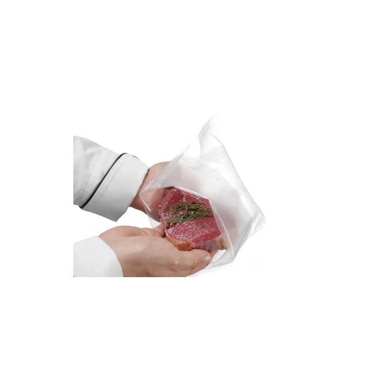 HENDI Embossed vacuum bags, 150x250 mm