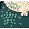 GUJOXILA 20pcs Green Aventurine Star Crystals Gemstones Healing Gifts for