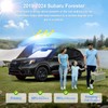 SHINELINERS 8pcs Car Window Shades for Subaru Forester 2019-2024 Accessories,Windshield