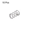 TOP-VIGOR 10Pcs Compression Spring, 3mm OD,0.3mm Wire Size,5mm Free Length