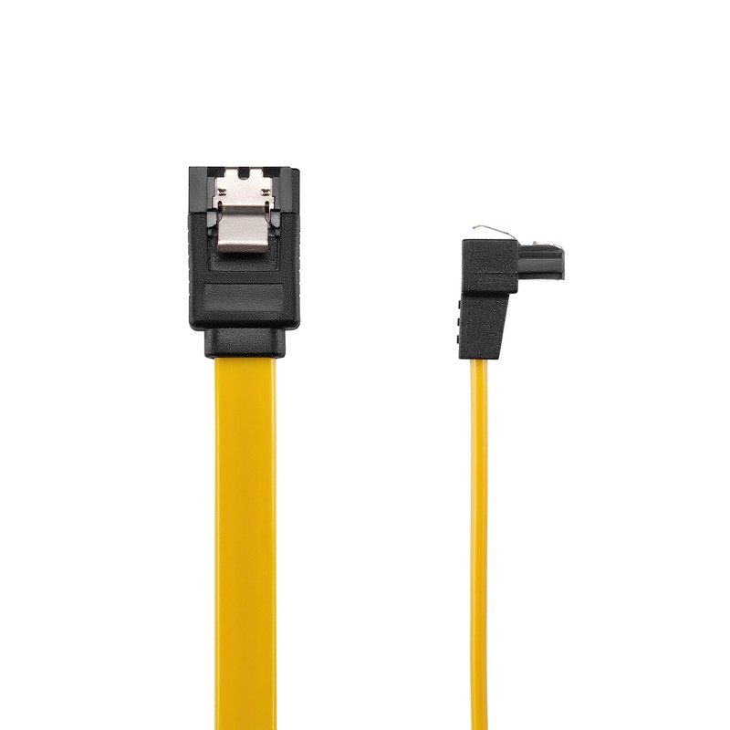 sonero® SATA III 6Gb/s Daten-Kabel, 0,30m, gewinkelt, gelb