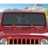 SQQP Front Window Windshield Wiper Arm & Blade Decoration Cover