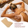 Salon Massage Table Towel: Cotton Face Hole Cover for Table