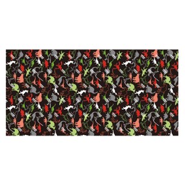 Asahi Koyo Dinosaur Pattern Leisure Sheet, L Size, Approx. 35.4 x 70.9 inches (90 x 180 cm)