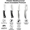 Pelador de verduras multifuncional con abrebotellas – 2 pcs, acero