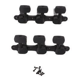 2Pcs Classical Guitar Tuner Pegs Machine Heads Sealed Closed Triple for Acoustic Guitars