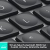 Logitech MX Keys Mini Teclado Inalámbrico Minimalista Iluminado, Compacto, Bluetooth,