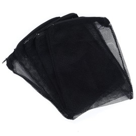 ChenYuehao 5Pcs Non-Slip Fish Tank Mesh Filter Bag Reusable Fish Fine Mesh Net Bags Big Enough Aquarium Filter Zipper Bags for Fish Tank Bio Balls