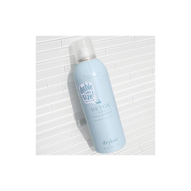 Drybar Detox Original Shampoo en Seco Tamaño Jumbo, Azul, 210