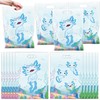 Falueqg Axolotl Birtdhay Party Decorations - Bulk 50 Pcs Blue