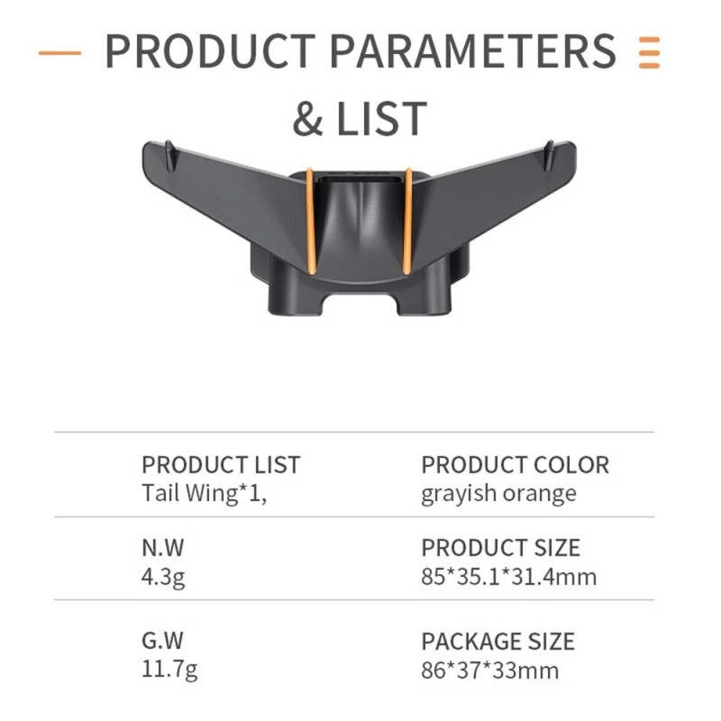 For DJI Durable Flight Tail Wing Battery Clip Cover Fixing