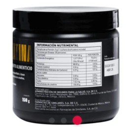 Creatina Marca Xgear, 5g Por Dosis, Envase De 150g, 1 Pieza. Natural                                                                                  